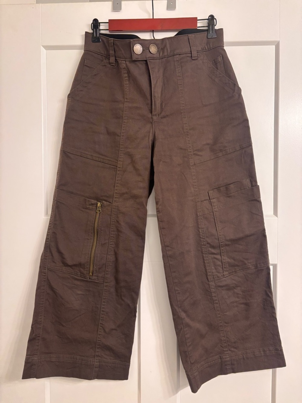 Democracy brown cargo pants - Women size 6